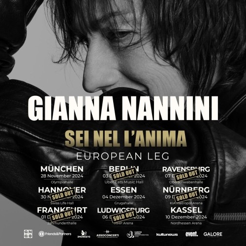 GIANNA NANNINI: European Tour 2024 